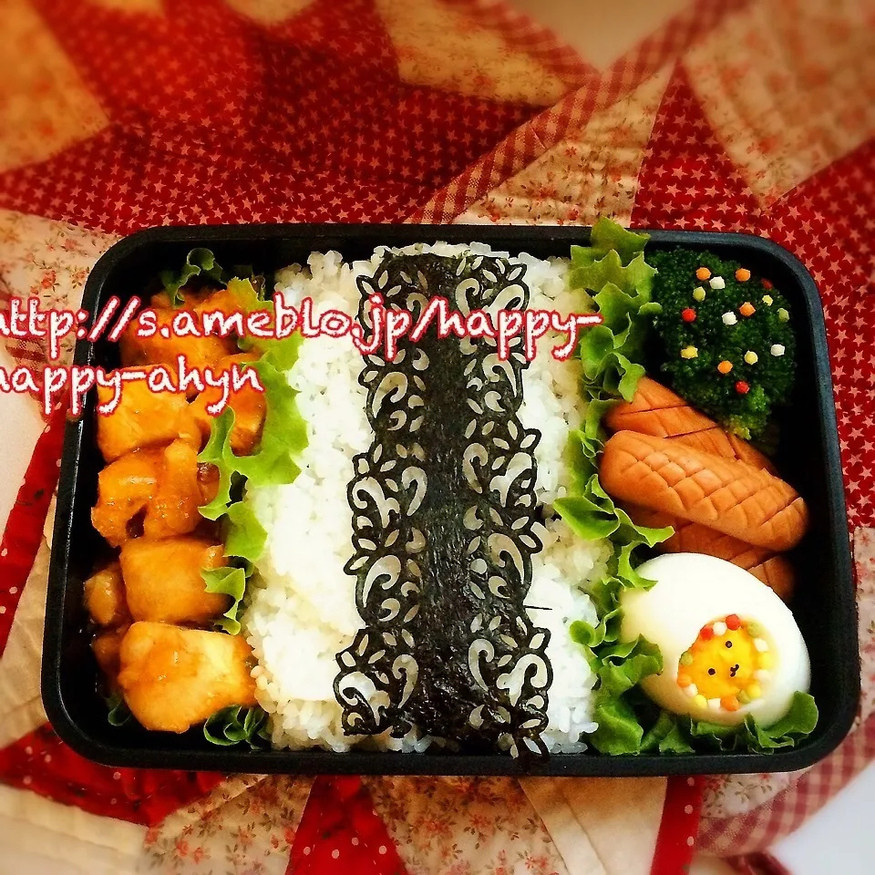 Snapdishの料理写真:チョットはまって♡とりチリ弁当|Satoさん