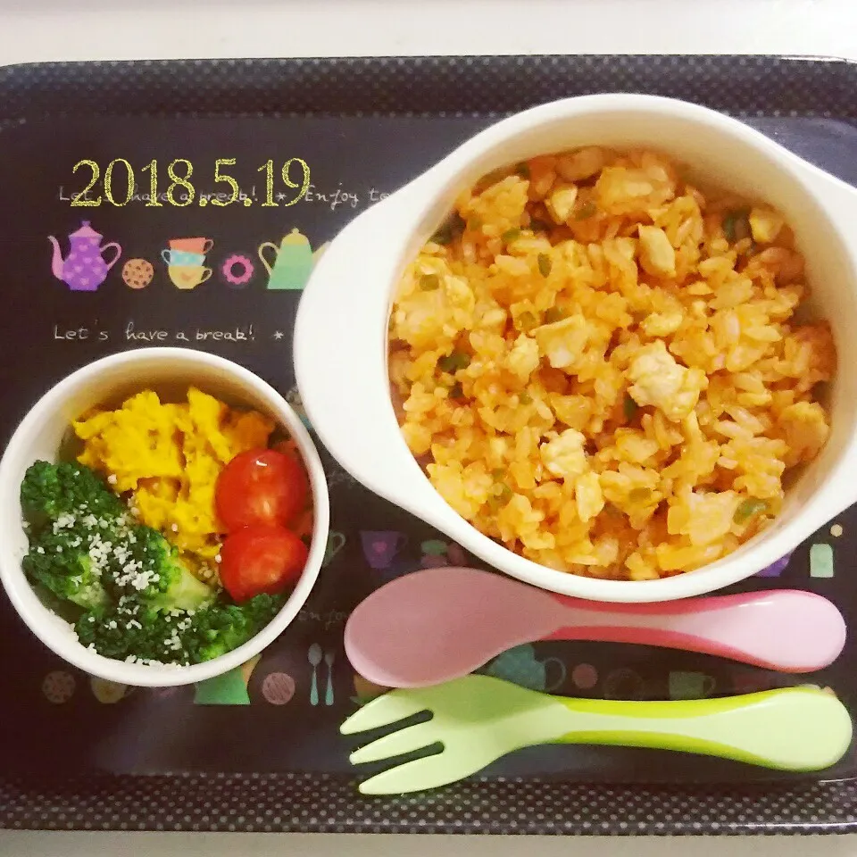 2歳 昼ごはん|✳ku✳さん