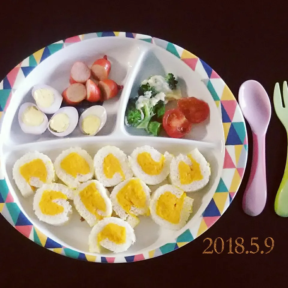 2歳 昼ごはん|✳ku✳さん