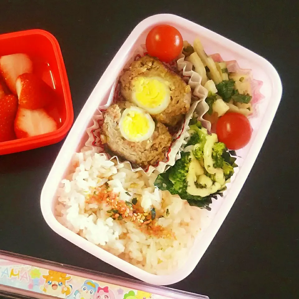 Snapdishの料理写真:5歳 お弁当|✳ku✳さん