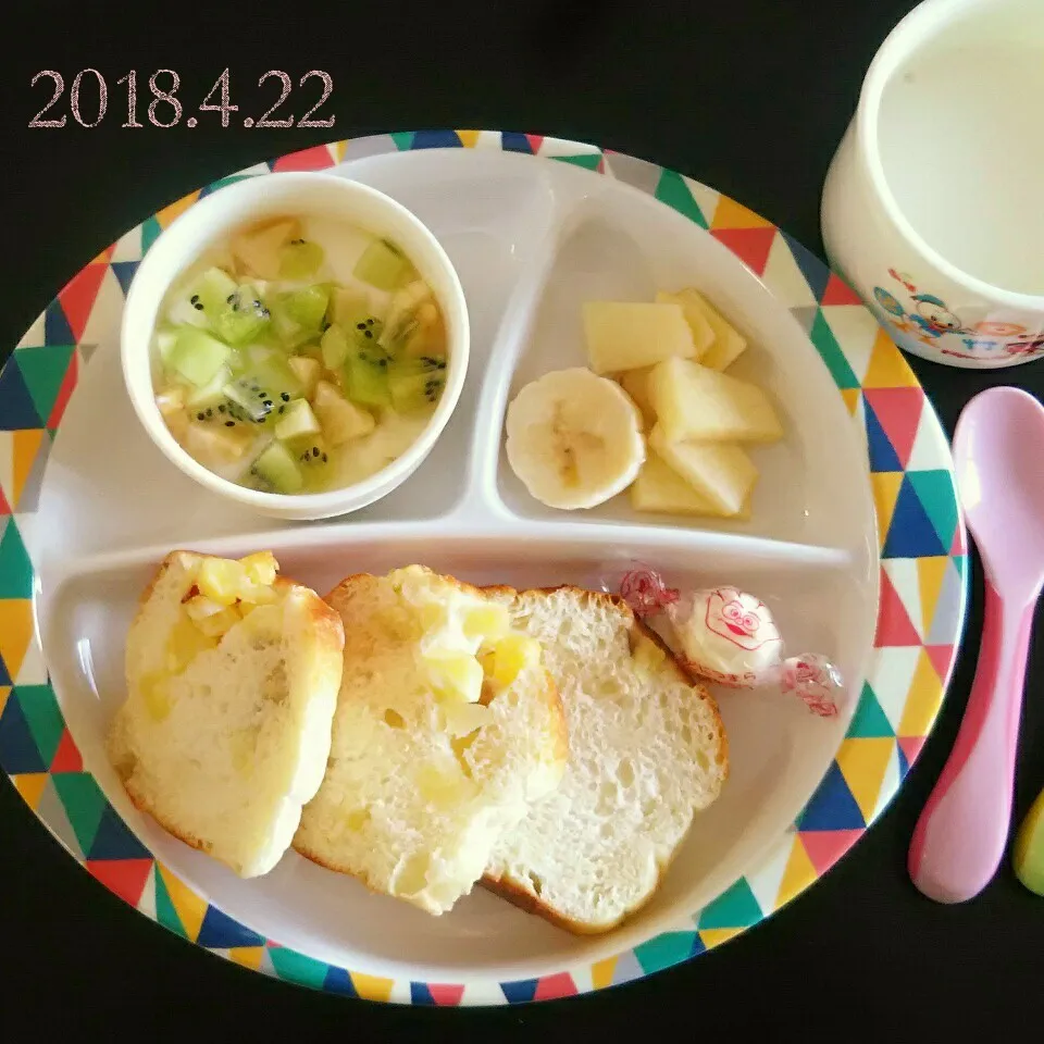 2歳 朝ごはん|✳ku✳さん