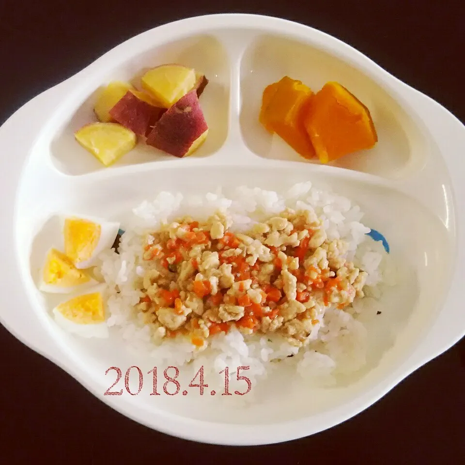 Snapdishの料理写真:2歳 昼ごはん|✳ku✳さん