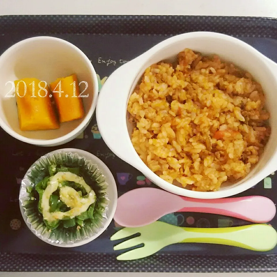 2歳 昼ごはん|✳ku✳さん