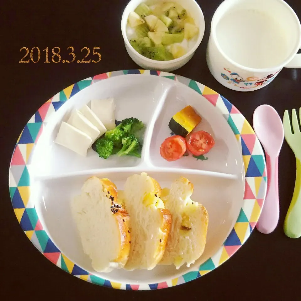 2歳 朝ごはん|✳ku✳さん