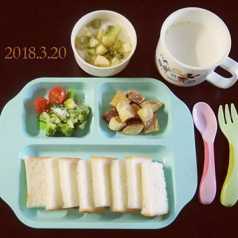 2歳 朝ごはん|✳ku✳さん