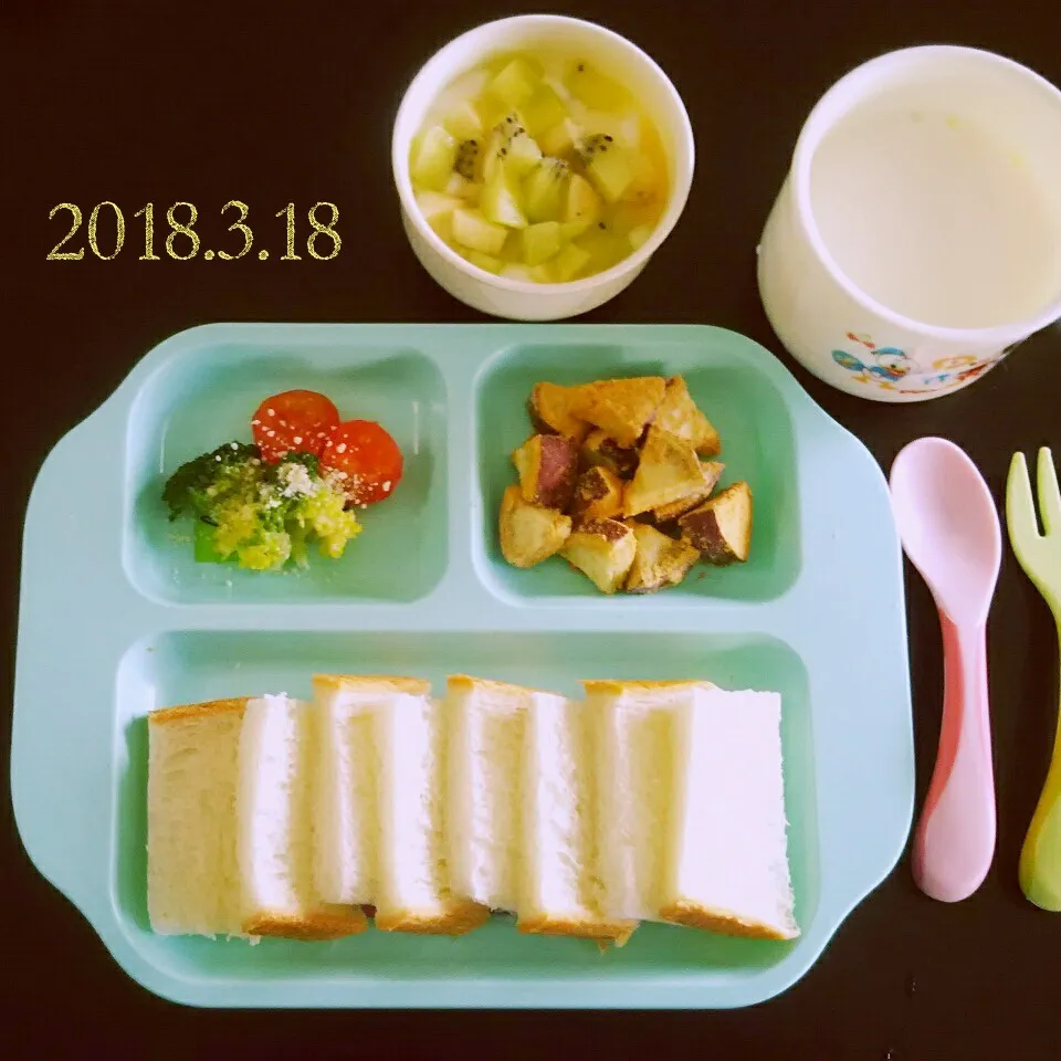 2歳 朝ごはん|✳ku✳さん