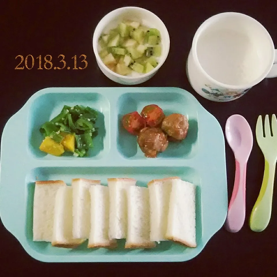 2歳 朝ごはん|✳ku✳さん