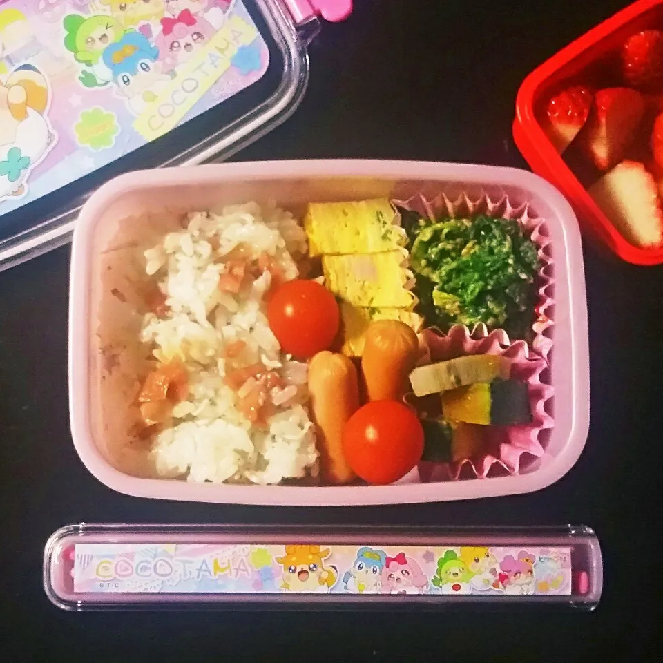 Snapdishの料理写真:5歳 お弁当|✳ku✳さん