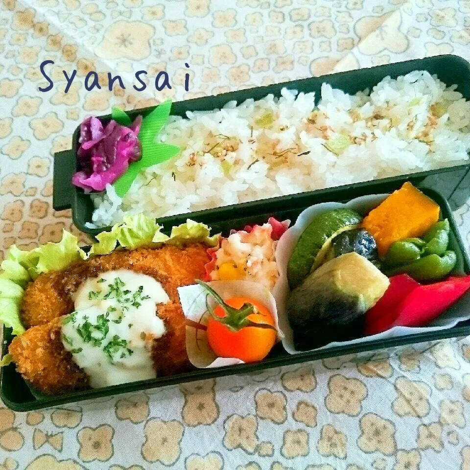 Snapdishの料理写真:高3息子くん弁当 〈384〉|香菜さん