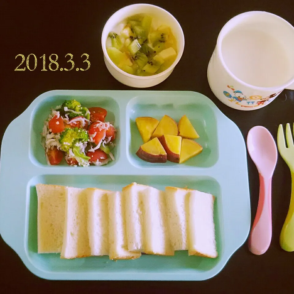 2歳 朝ごはん|✳ku✳さん