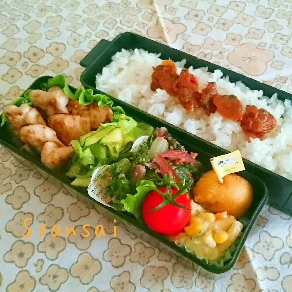 Snapdishの料理写真:高3息子くん弁当 〈364〉|香菜さん