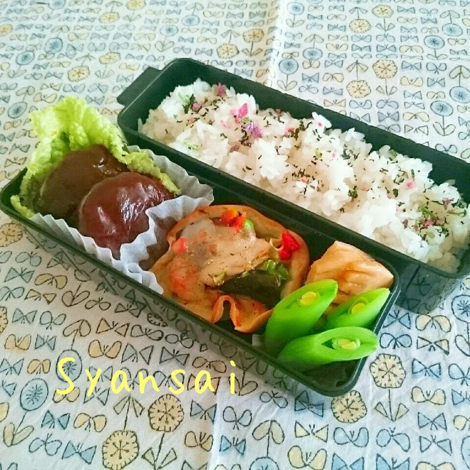 Snapdishの料理写真:高3息子くん弁当 塾Ver.〈336〉|香菜さん