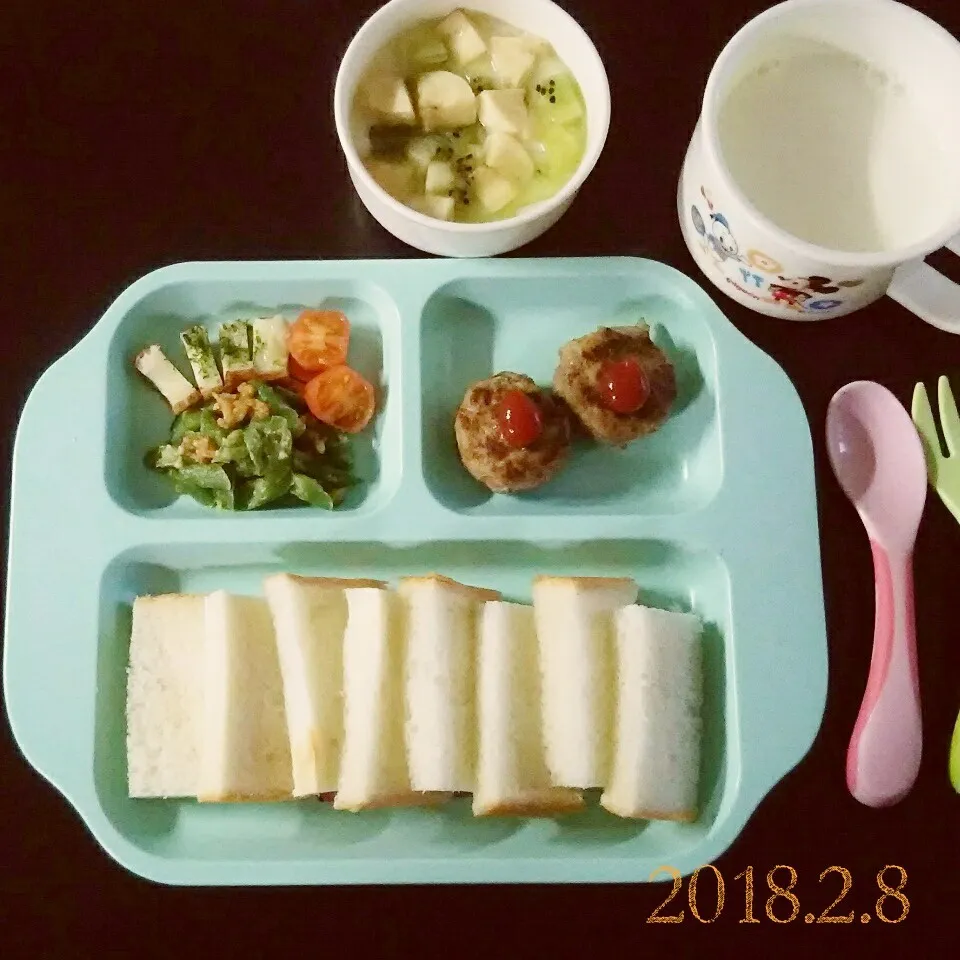 2歳 朝ごはん|✳ku✳さん