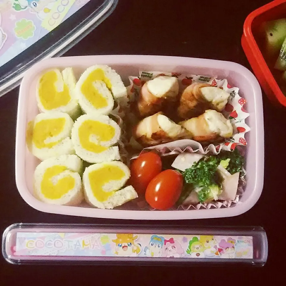 Snapdishの料理写真:5歳 お弁当|✳ku✳さん