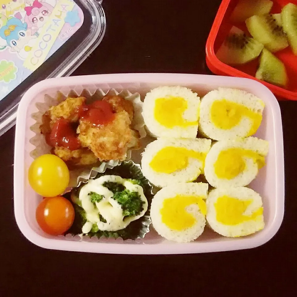 Snapdishの料理写真:5歳 お弁当|✳ku✳さん