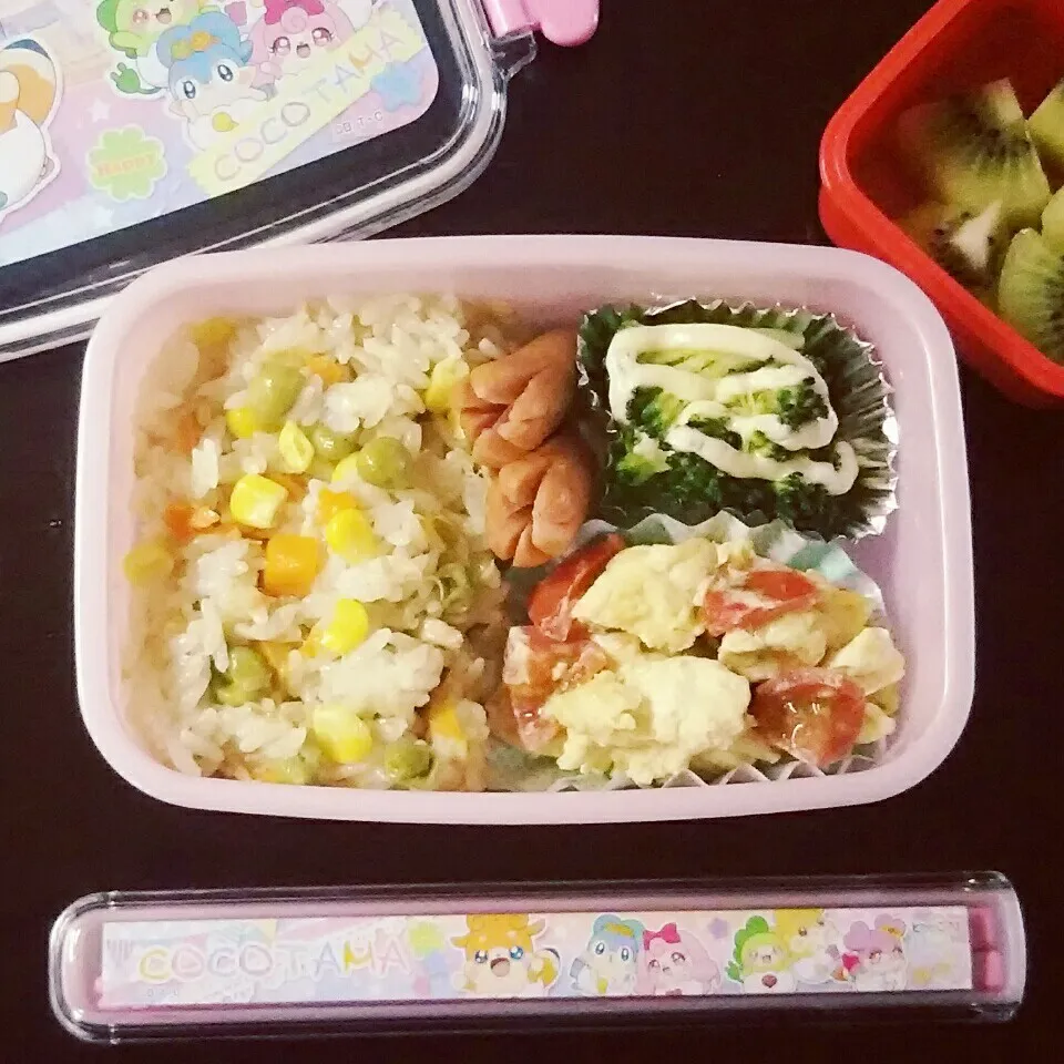 Snapdishの料理写真:5歳 お弁当|✳ku✳さん