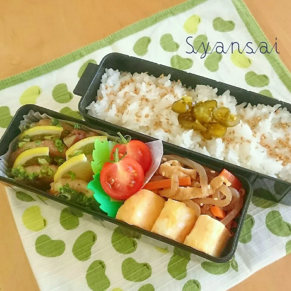 高２息子くん弁当 〈250〉|香菜さん