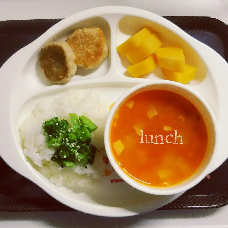 Snapdishの料理写真:1歳 昼ごはん|✳ku✳さん