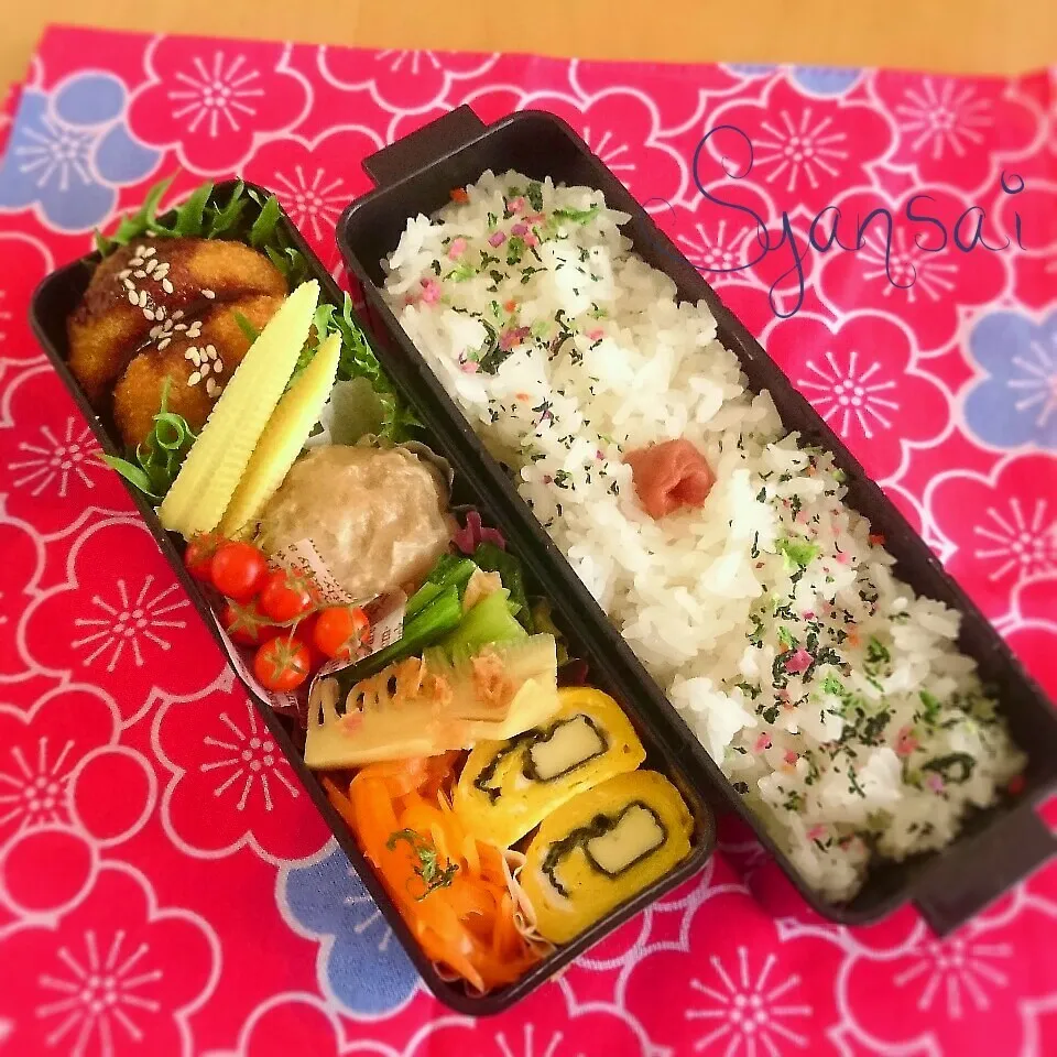 Snapdishの料理写真:高２息子くん弁当 〈194〉|香菜さん