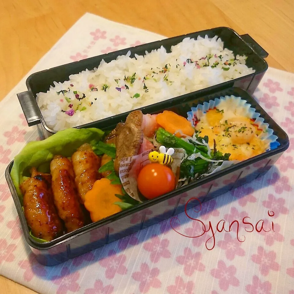 Snapdishの料理写真:高２息子くん弁当 〈186〉|香菜さん