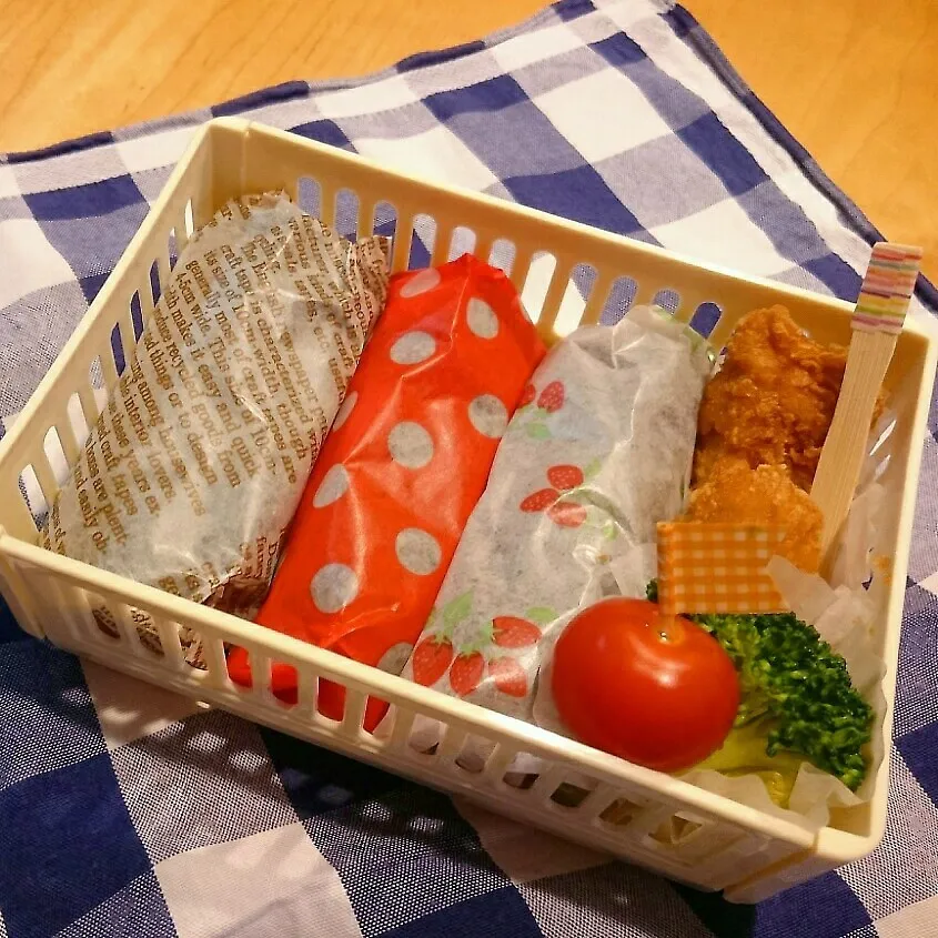 Snapdishの料理写真:高１息子くん弁当 (*^ー^)ノ♪〈165〉|香菜さん