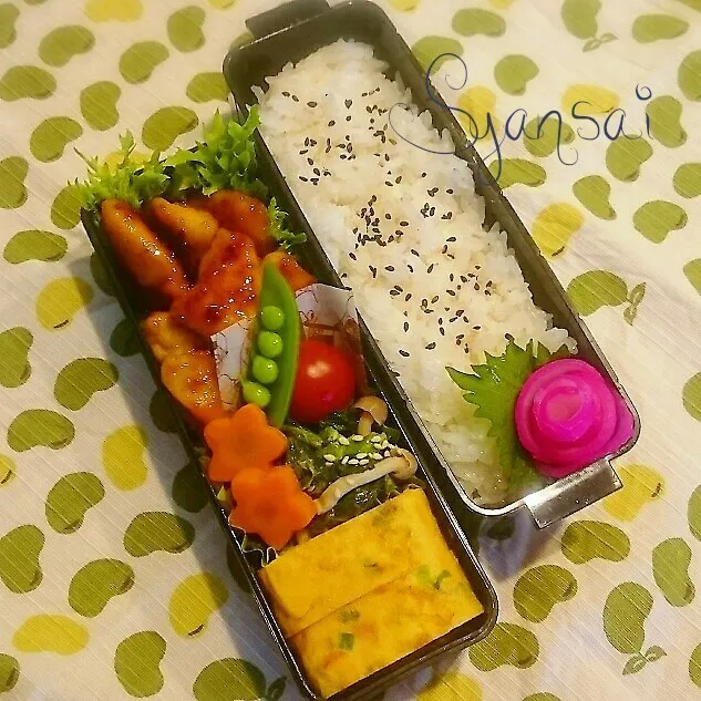 Snapdishの料理写真:高１息子くん弁当 (*^-^*) 〈149〉|香菜さん