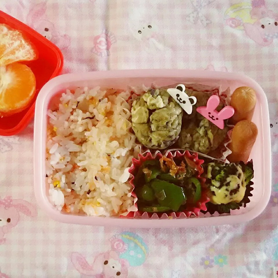 Snapdishの料理写真:5歳 お弁当|✳ku✳さん