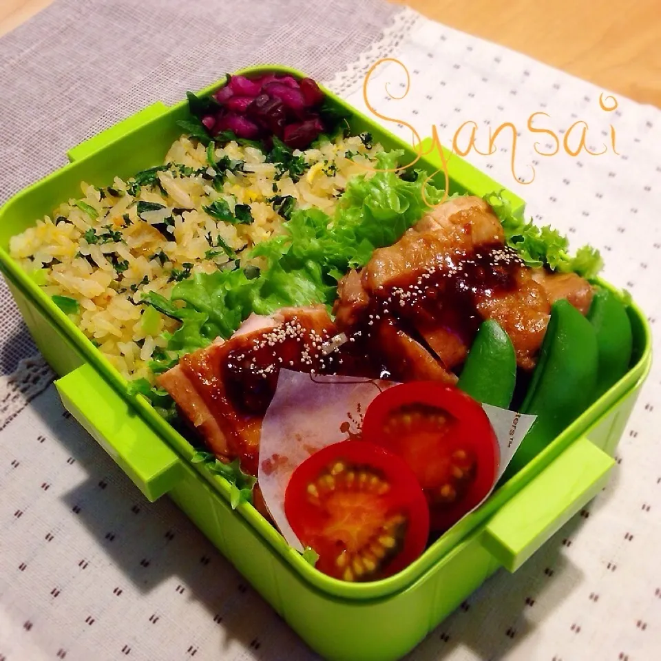 高1息子くん弁当 ♪(*^ ・^)ノ⌒☆ 〈115〉|香菜さん