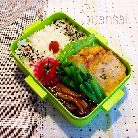 Snapdishの料理写真:高1息子くん弁当 ♪(*^ ・^)ノ⌒☆ 〈86〉|香菜さん