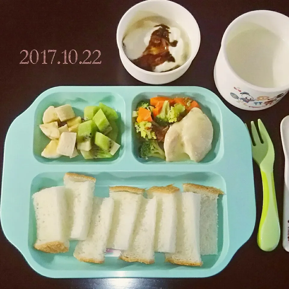 1歳 朝ごはん|✳ku✳さん