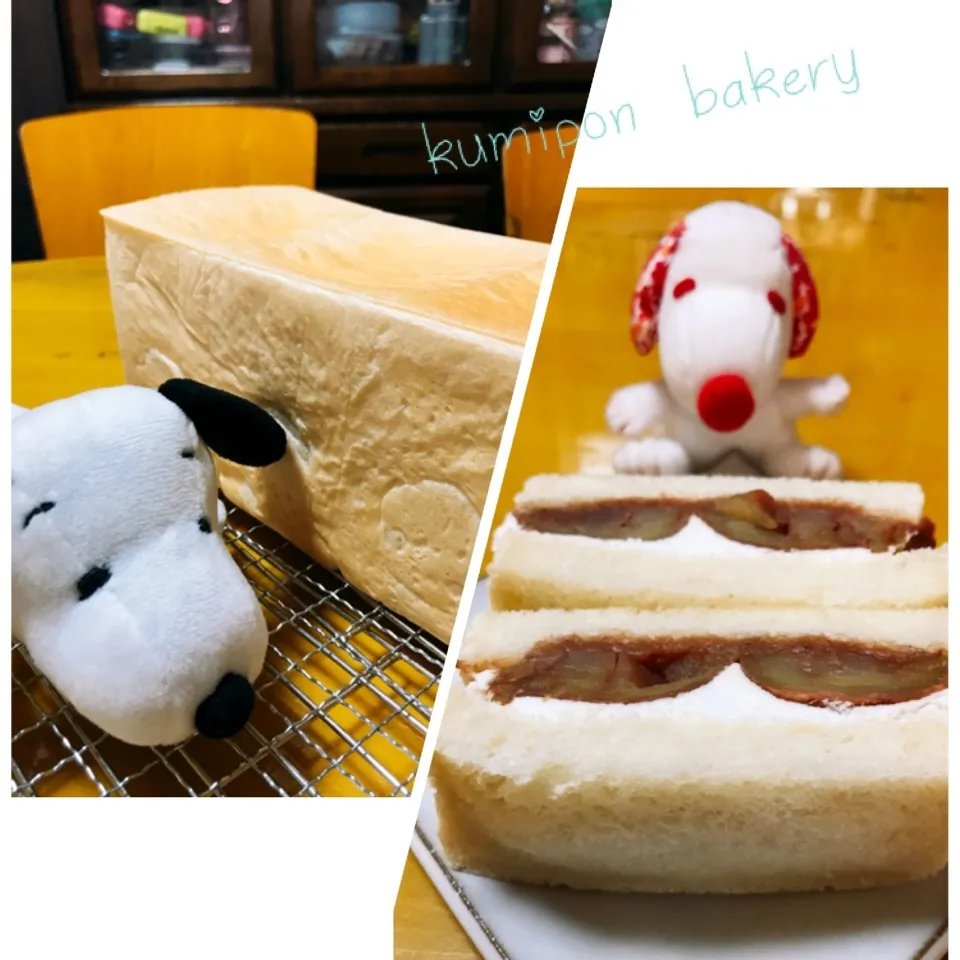 【月間角食部9月】たえちさんの生クリームプルマン💕たまらん|くみぽんさん