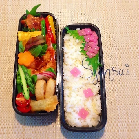 高1息子くん弁当(*^.^*)♪ 〈42〉|香菜さん