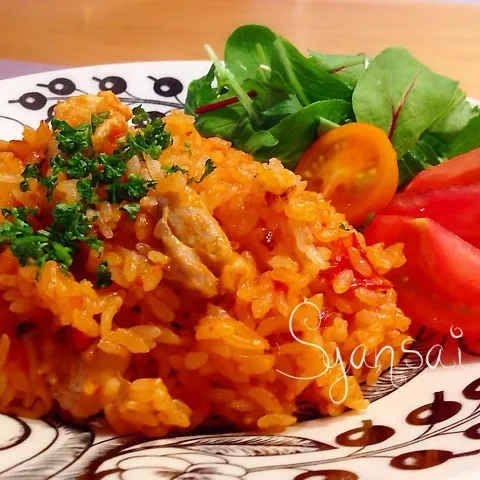 炊飯器でチキンライス♥︎|香菜さん