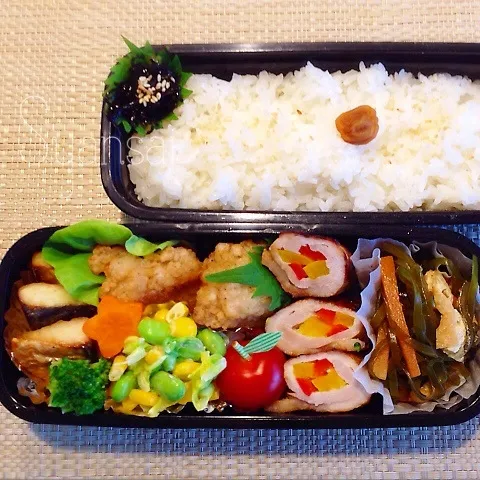 Snapdishの料理写真:高1息子くん弁当(*^ー^)ノ 〈14〉|香菜さん