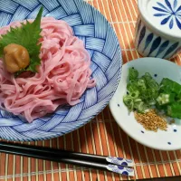 Snapdishの料理写真:梅うどん|くりんさん