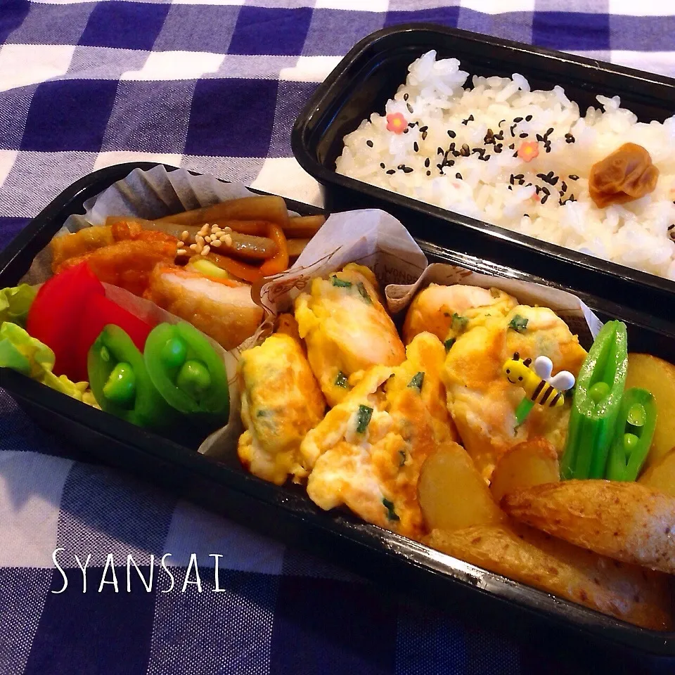 高1息子くん弁当(*^ー^)ノ☆ 〈3〉|香菜さん