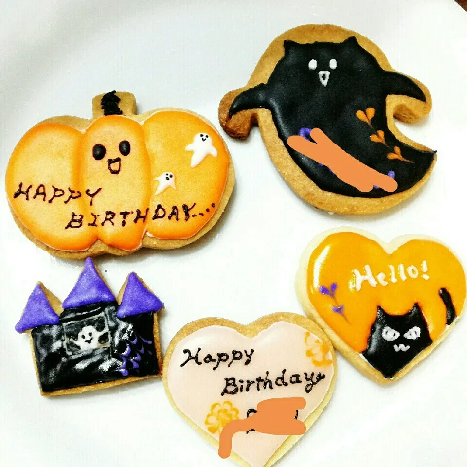 ハロウィン🎃な誕生日クッキー✨|ゆりママさん