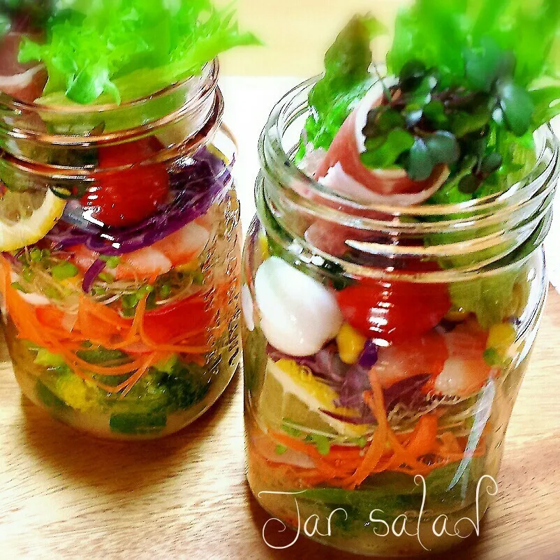 Jar salad|tetujinさん