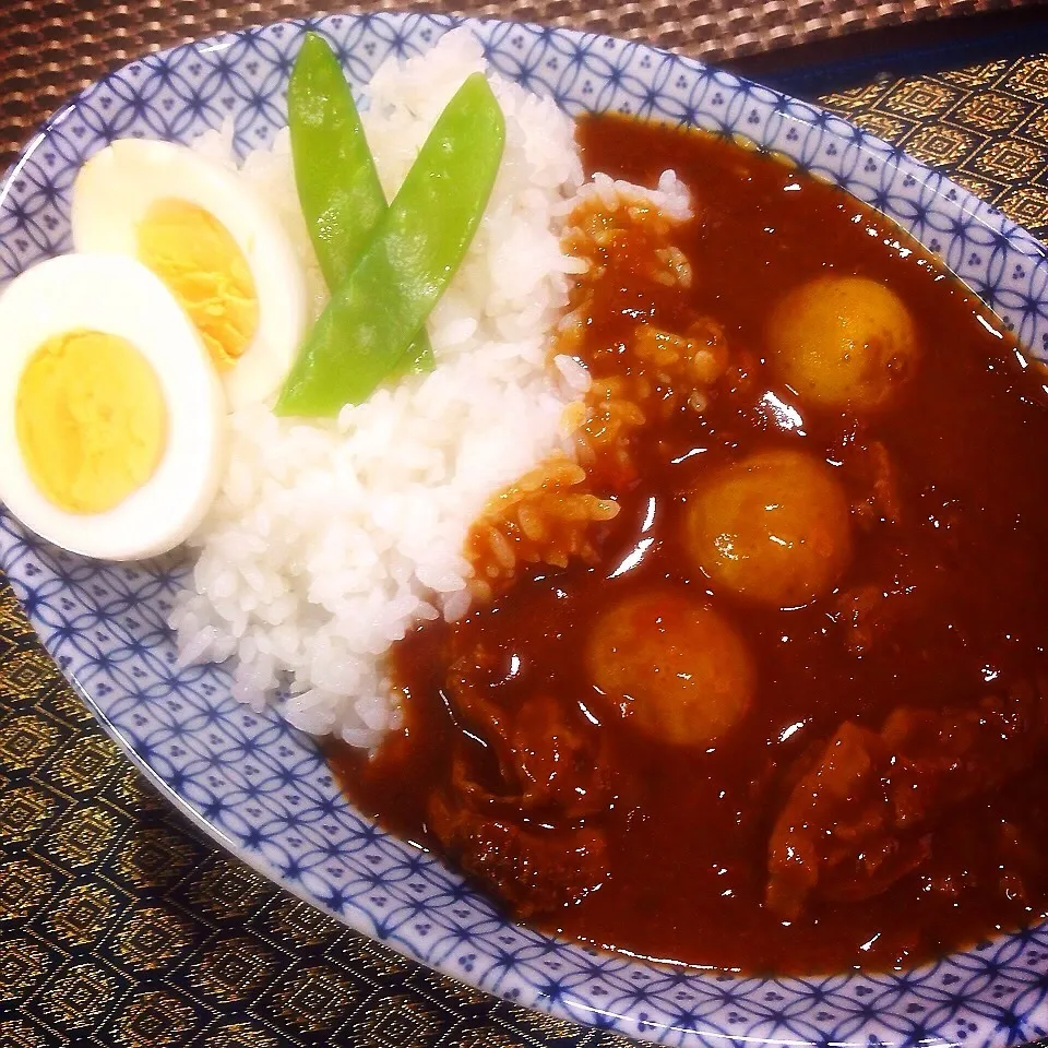 牛すじカレー☆|おばぱんまんさん