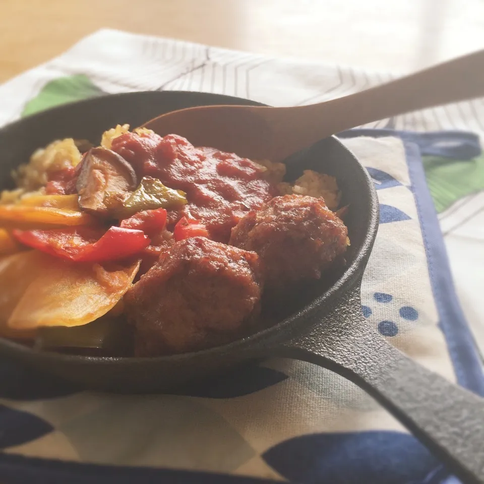 ニトスキで残り物ランチ〜|トッシーさん