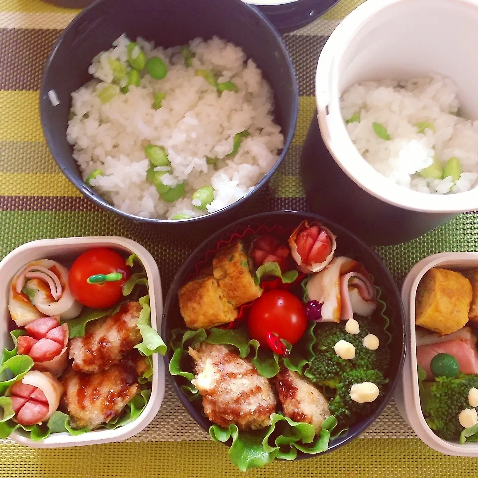 ☆今日の野球少年少女のお弁当☆|トッシーさん