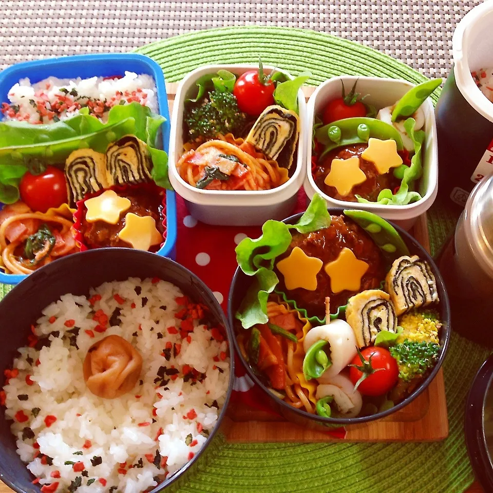 今日の子供たちお弁当♪♪|トッシーさん