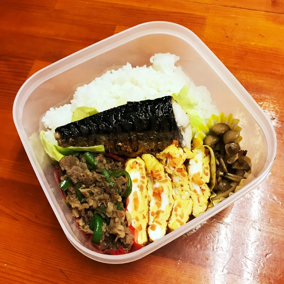 肉も魚も卵もあるよー！弁当|ともみんさん