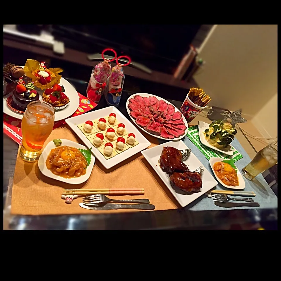 2015.Xmas dinner✧‧˚|なあちゃん✞✧°さん