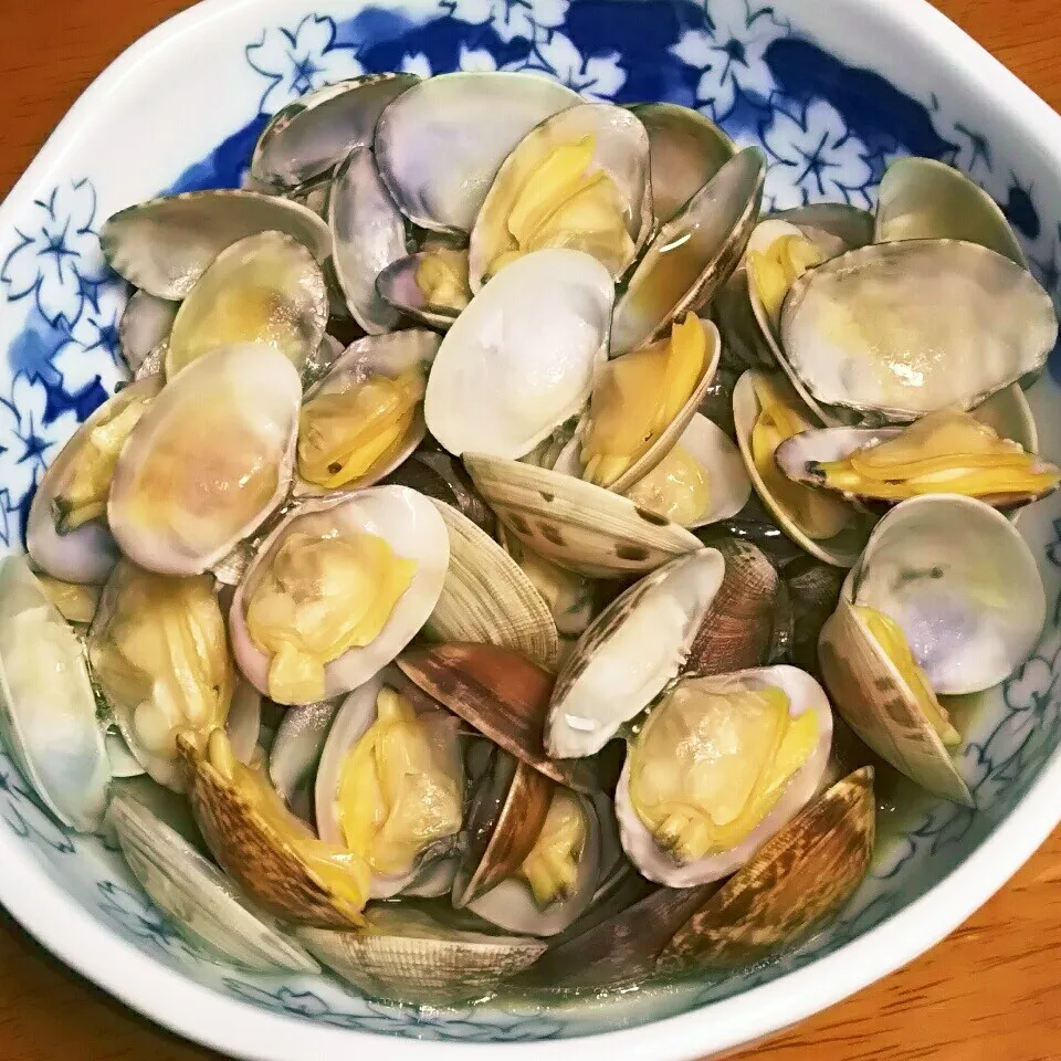 ＊アサリの酒蒸し🐚🎵＊|とししいたけさん