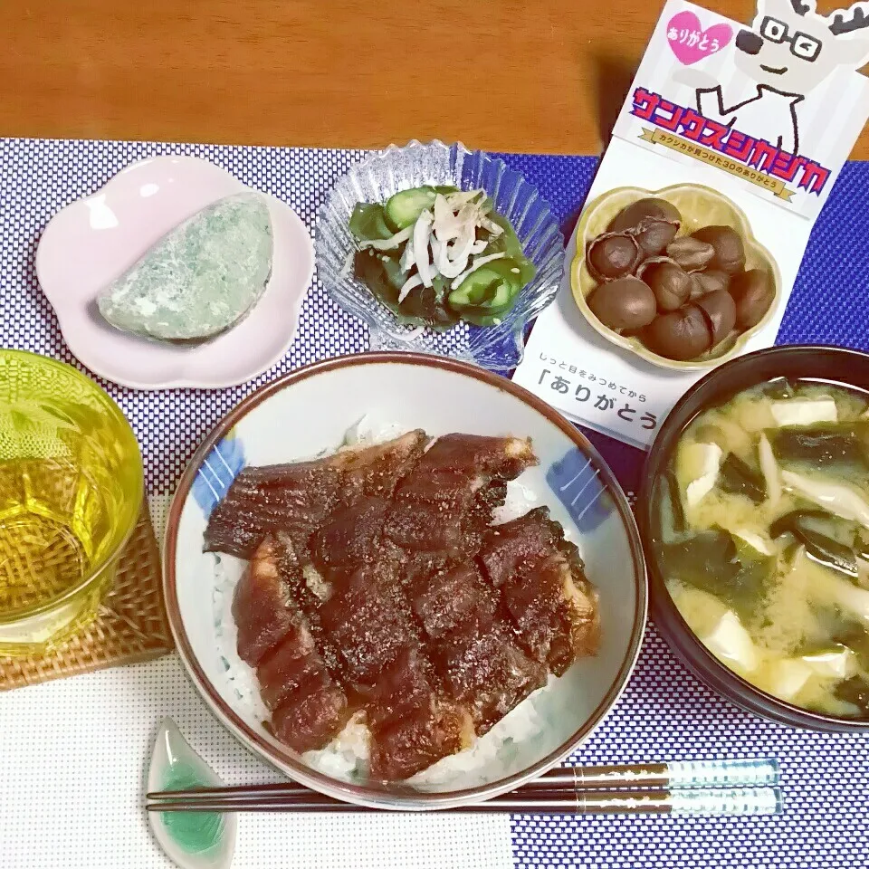 ＊父の日はうな丼❗いつもありがとう😆💕✨＊|とししいたけさん