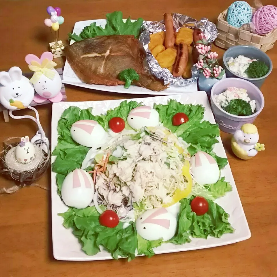 ＊イースター🐣🐰パーティー料理🌃🍴🎵＊|とししいたけさん