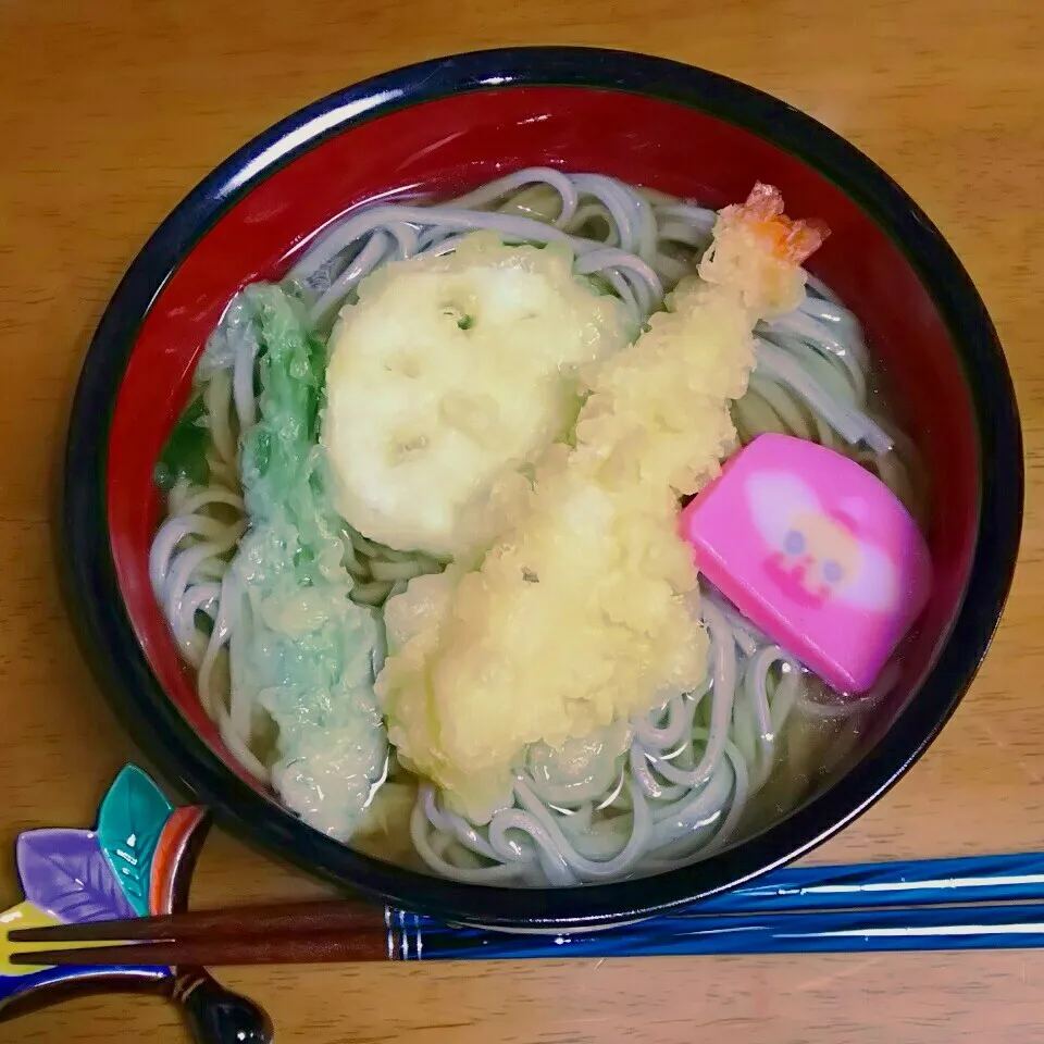 ＊今年最初の投稿🎍天ぷら蕎麦晩ご飯🍤＊|とししいたけさん