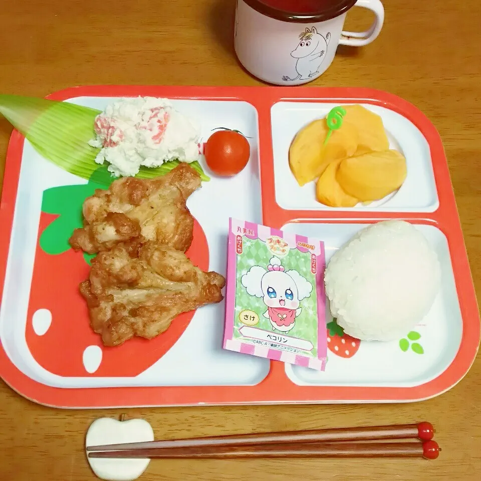 ＊娘のお子様ランチ風🍚誕生日当日の簡単軽食晩ご飯💦＊|とししいたけさん