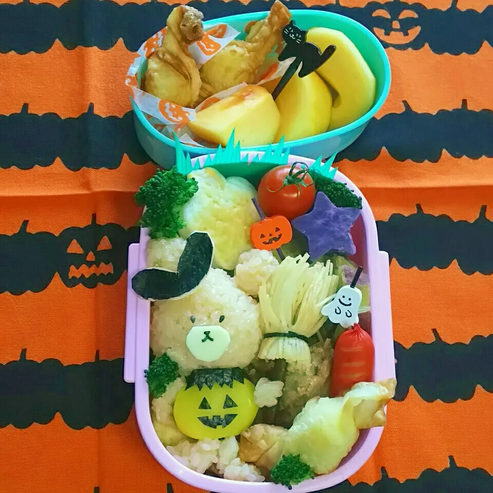 ＊ジャッキーのハロウィン弁当＊|とししいたけさん